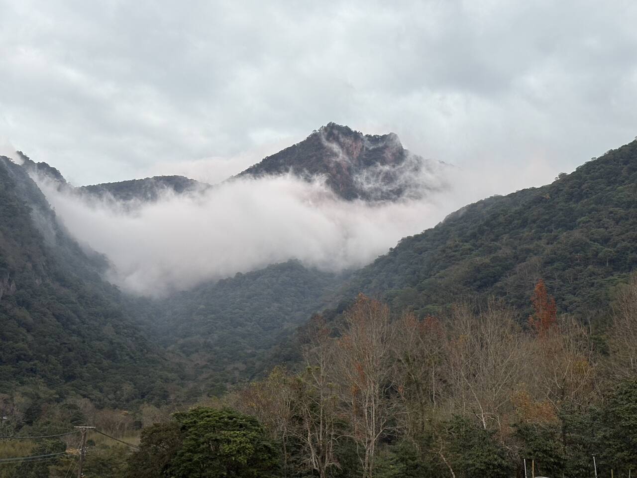 文萱居・別館 冬季雲海